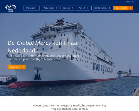 Mercy Ships HollanD Logo